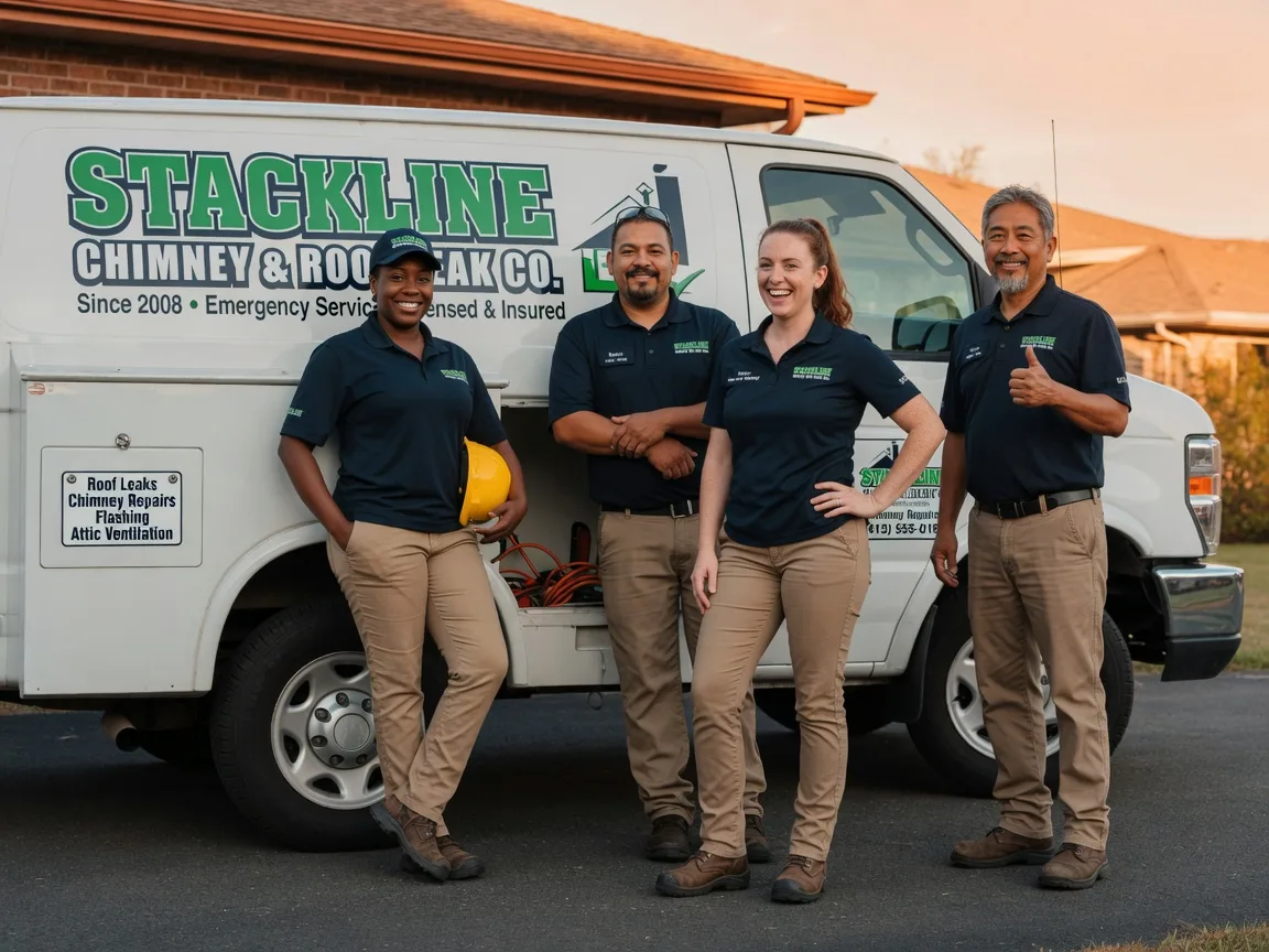 Chimney flashing repair company in Randolph, ME